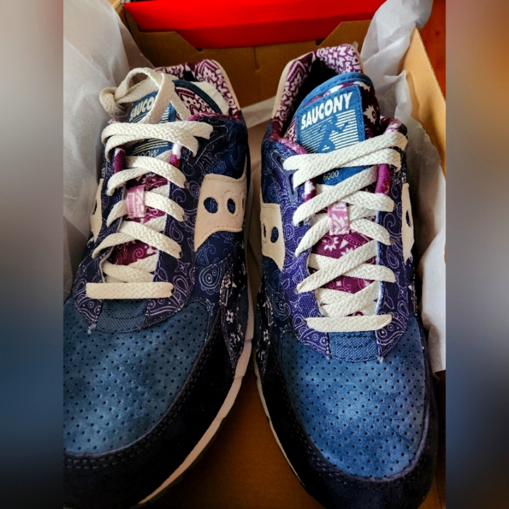 Saucony Shadow 6000 Paisley Size 11